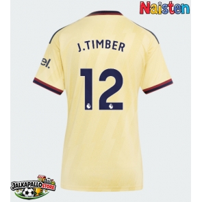 Arsenal Jurrien Timber #12 Kolmaspaita Naisten 2026-27 Lyhythihainen